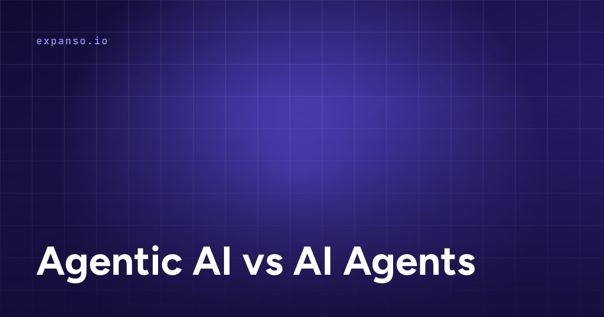 Agentic AI vs AI Agents: Key Differences & When to Use Them